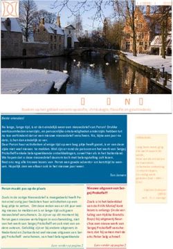 Nieuwsbrief Perun Boeken - november 2018