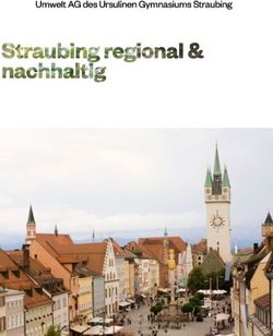 Straubing regional & nachhaltig - Umwelt AG des Ursulinen Gymnasiums Straubing