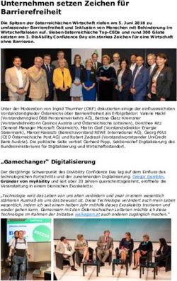 Unternehmen setzen Zeichen für Barrierefreiheit - myAbility