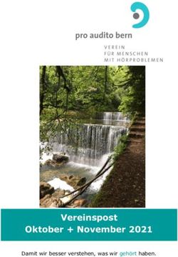 Vereinspost Oktober + November 2021 - Damit wir besser verstehen, was wir geh&ouml;rt haben - pro audito bern