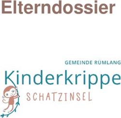 Elterndossier - Kinderkrippe Schatzinsel