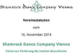 Shamrock Dance Company Vienna - Vereinsstatuten vom 16. November 2014 - Shamrock Dance ...