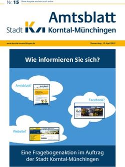 Wie informieren Sie sich? - Eine Fragebogenaktion im Auftrag - Nr. 15 - Stadt Korntal-M&uuml;nchingen