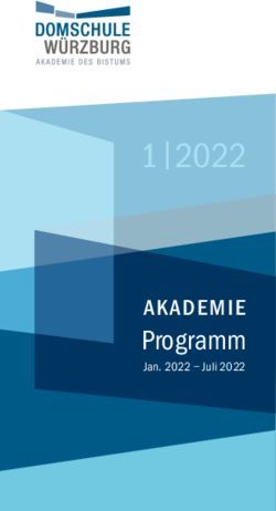Programm AKADEMIE Jan. 2022 - Juli 2022 - Bistum W&uuml;rzburg
