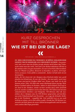 WIE IST BEI DIR DIE LAGE? - KURZ GESPROCHEN MIT TILL BR&Ouml;NNER