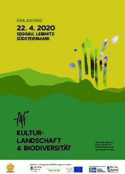 KULTUR-LANDSCHAFT & BIODIVERSIT&Auml;T - 4. 2020 Einladung