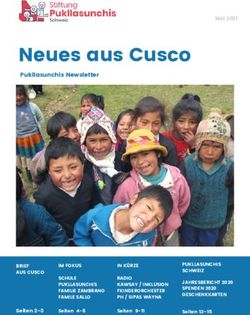 Neues aus Cusco - Stiftung Pukllasunchis Schweiz