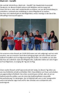 Mach mit - Sozialfit - Hauptschule Innenstadt