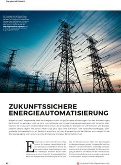 ZUKUNFTSSICHERE ENERGIEAUTOMATISIERUNG