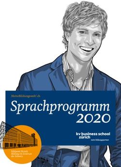 2020 Sprachprogramm MeineBildungswelt .ch - KV Business School Z&uuml;rich