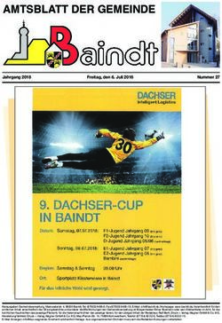 AMTSBLATT DER GEMEINDE - Baindt