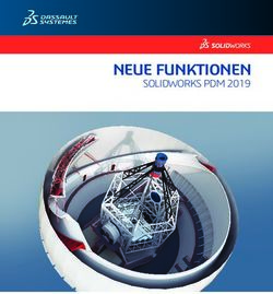 NEUE FUNKTIONEN SOLIDWORKS PDM 2019
