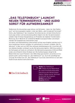 "DAS TELEFONBUCH" LAUNCHT NEUEN TERMINSERVICE - UND AUDIO SORGT F&Uuml;R AUFMERKSAMKEIT
