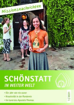 SCH&Ouml;NSTATT IN WEITER WELT - Ein Jahr wie nie zuvor Kreativit&auml;t in der Pandemie Im Land des Apostels Thomas - Sch&ouml;nst&auml;tter ...