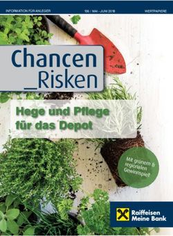 Chancen _Risken Hege und Pflege f&uuml;r das Depot - boerse-live.at