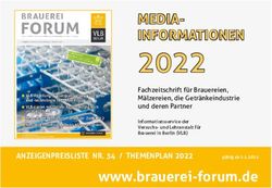2022 MEDIA-INFORMATIONEN - Media Daten / Terminplan
