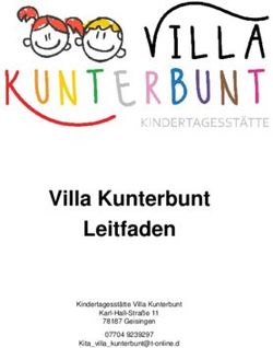 Villa Kunterbunt Leitfaden - Kindertagesstätte Villa Kunterbunt Karl ...