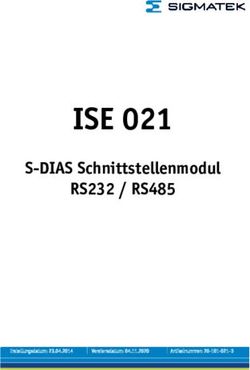 ISE 021 RS232 / RS485 - S-DIAS Schnittstellenmodul - SIGMATEK