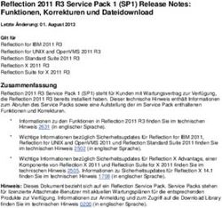 Reflection 2011 R3 Service Pack 1 (SP1) Release Notes: Funktionen, Korrekturen und Dateidownload