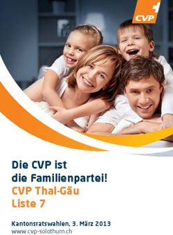 Die CVP ist die Familienpartei! CVP Thal-G&auml;u Liste 7 - Kantonsratswahlen, 3. M&auml;rz 2013 www.cvp-solothurn.ch