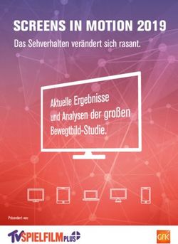SCREENS IN MOTION 2019 - Das Sehverhalten verändert sich rasant - Präsentiert von
