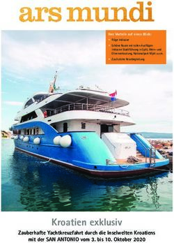 Kroatien exklusiv Zauberhafte Yachtkreuzfahrt durch die Inselwelten Kroatiens mit der SAN ANTONIO vom 3. bis 10. Oktober 2020 - ars mundi-Traumreisen