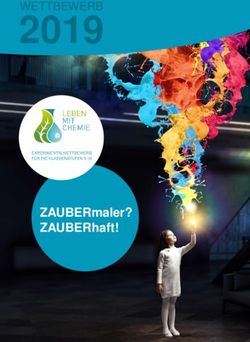 2019 ZAUBERmaler? ZAUBERhaft! - Leben mit Chemie