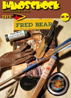 HANDSCHOCK Nr. 21 - Blasrohr Sportverband Deutschland