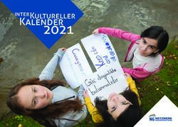 2021 Kultureller Kalender - Netzwerk Großbeerenstraße