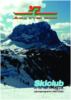 Skiclub im TSV 1861 Zirndorf e.V - Jahresprogramm 2021/2022 1 - TSV Zirndorf