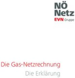 Die Gas-Netzrechnung Die Erkl&auml;rung - Netz Nieder&ouml;sterreich