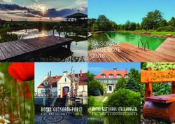 SAISONALE ANGEBOTE 2018 - Gutshaus Stellshagen