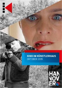KINO IM KÜNSTLERHAUS OKTOBER 2019 - Hannover.de