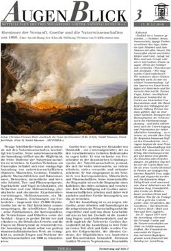 AUGENBLICK 3 - Freundeskreis Goethe Weimar