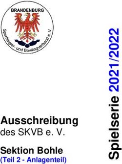 Ausschreibung Sektion Bohle des SKVB e. V.