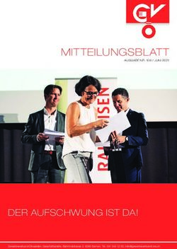 MITTEILUNGSBLATT - DER AUFSCHWUNG IST DA! - Gewerbeverband Obwalden