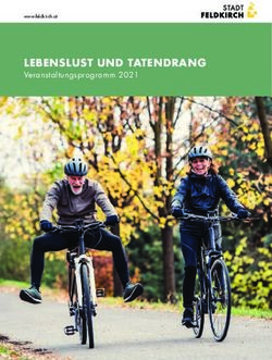 LEBENSLUST UND TATENDRANG - Veranstaltungsprogramm 2021 - Stadt Feldkirch