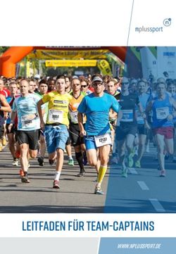 LEITFADEN F&Uuml;R TEAM-CAPTAINS - www.nplussport.de - Firmenlauf Mannheim