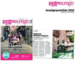 Anzeigenpreisliste 2020 - Medienhaus Aachen