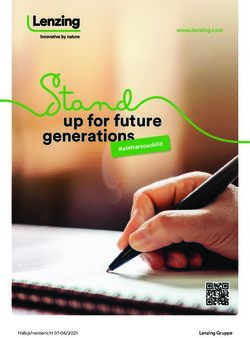 Up for future generations - www.lenzing.com