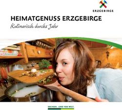 HEIMATGENUSS ERZGEBIRGE - Kulinarisch durchs Jahr