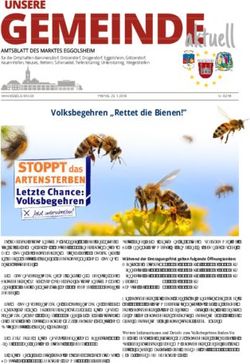 Volksbegehren "Rettet die Bienen!" - Markt Eggolsheim