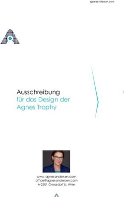 Ausschreibung für das Design der Agnes Trophy