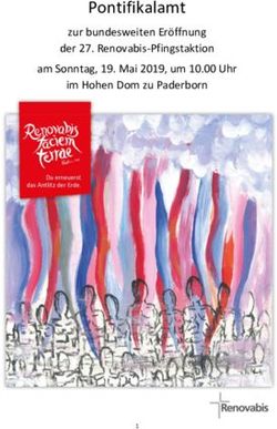 Pontifikalamt zur bundesweiten Er&ouml;ffnung der 27. Renovabis-Pfingstaktion am Sonntag, 19. Mai 2019, um 10.00 Uhr im Hohen Dom zu Paderborn ...