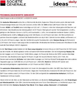 TECHNOLOGIEWERTE GESUCHT - Diese Analyse wurde am 05.08.2021 um 08:39 Uhr erstellt.