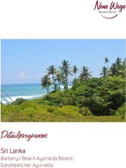 Detailprogramm Sri Lanka - Barberyn Beach Ayurveda Resort: Ganzheitlicher Ayurveda
