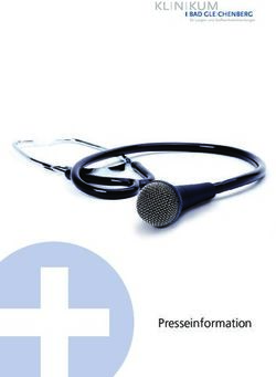 Presseinformation - Klinikum Bad Gleichenberg