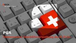 PGA Elektronische Gesch&auml;ftsverwaltung durch ELCA - Elektronische Gesch&auml;ftsverwaltung durch ELCA