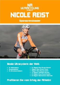 NICOLE REIST Sponsorendossier - TEXTSCHAFT