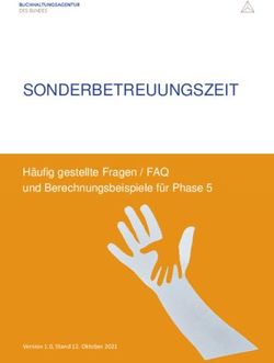 SONDERBETREUUNGSZEIT H&auml;ufig gestellte Fragen / FAQ und Berechnungsbeispiele f&uuml;r Phase 5 - Buchhaltungsagentur des Bundes